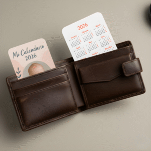 calendario bolsillo personalizado